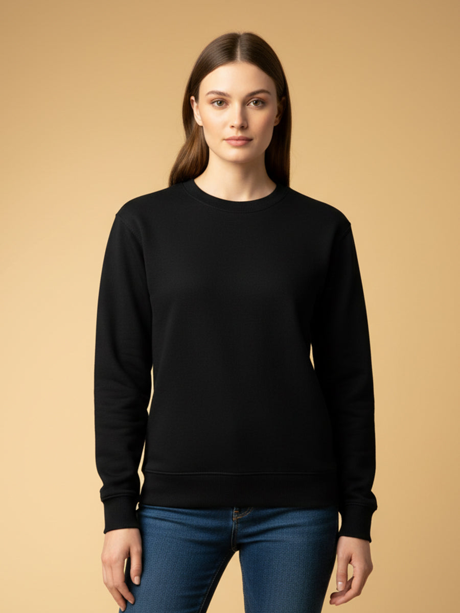 Basic Black Sweatshirt