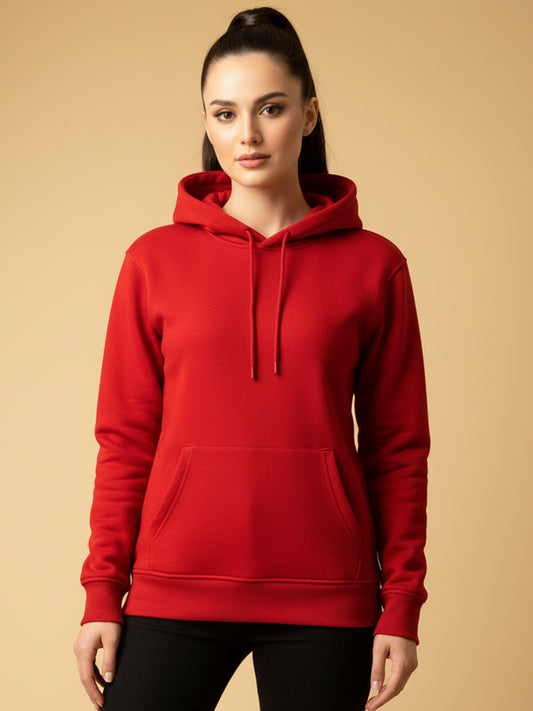 Basic Red Hoodie